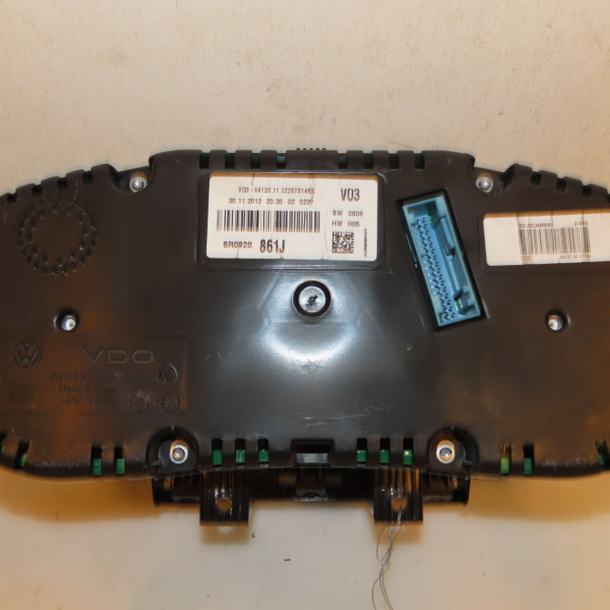 Compteur occasion VOLKSWAGEN POLO V Phase 2 02-2014->... 1.4 TDI 90ch 6R0920861J 2