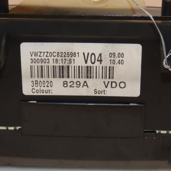 Compteur occasion VOLKSWAGEN PASSAT IV Phase 2 10-2000->03-2005 1.9 TDI 100ch 3B0920829AX 2