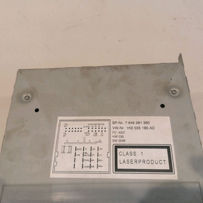 Autoradio occasion VOLKSWAGEN GOLF V Phase 1 11-2003->10-2008 2.0 TDI 140ch 3