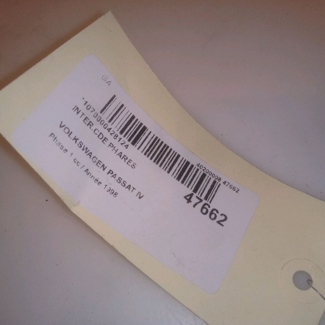 Interrupteur commande de phares occasion VOLKSWAGEN PASSAT IV Phase 1 10-1996->10-2000 1.9 TDI 90ch 1C0941531A20H 4