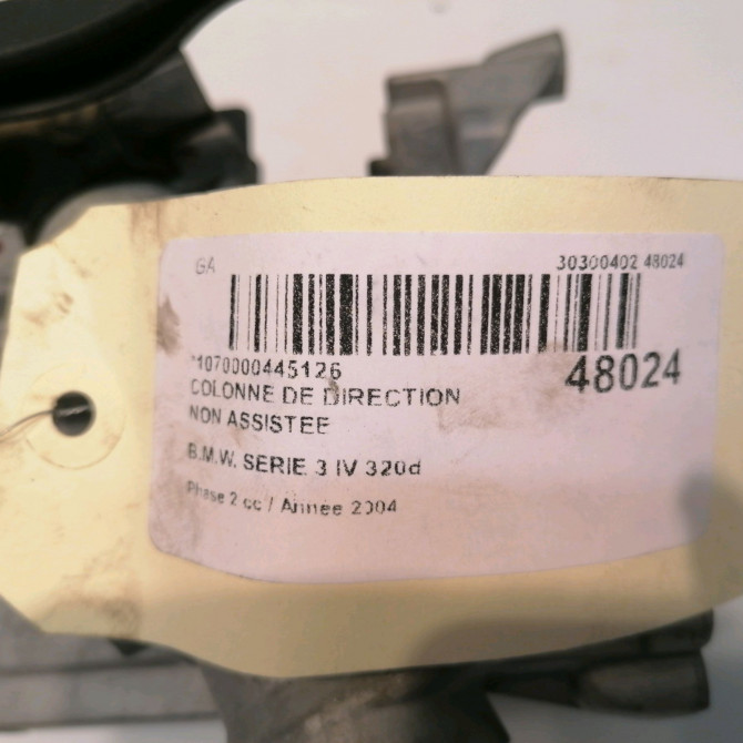 Colonne de direction non assistee occasion B.M.W. SERIE 3 IV Phase 2 09-2001->03-2005 320d 32303450159 7
