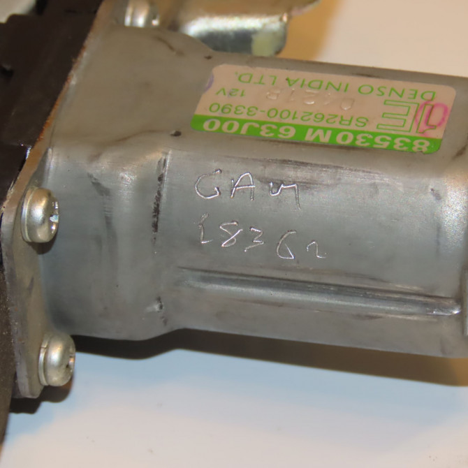 Mecanisme+moteur leve-glace avg occasion SUZUKI ALTO III Phase 1 01-2009->... 1.0i 68ch 83402M68K12000 2