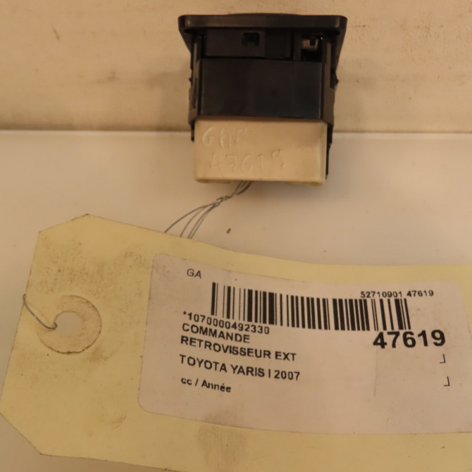 Commande rétroviseurs extérieures électriques occasion TOYOTA YARIS I 3