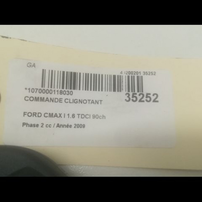 Commande clignotant occasion FORD CMAX I Phase 2 03-2007->09-2010 1.6 TDCI 90ch 1362588 3