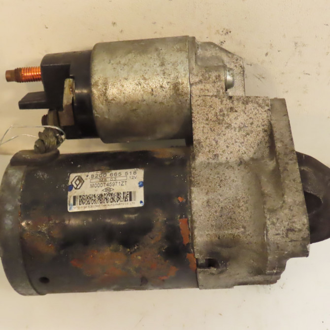 Démarreur occasion RENAULT MEGANE III Phase 1 11-2008->01-2012 1.6i 16v 110ch 8200665518 2