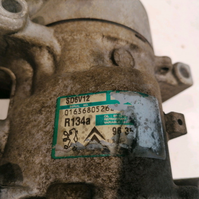 Compresseur air conditionne occasion PEUGEOT 206 CC Phase 1 10-2000->03-2007 2.0i 140ch 6453EN 4