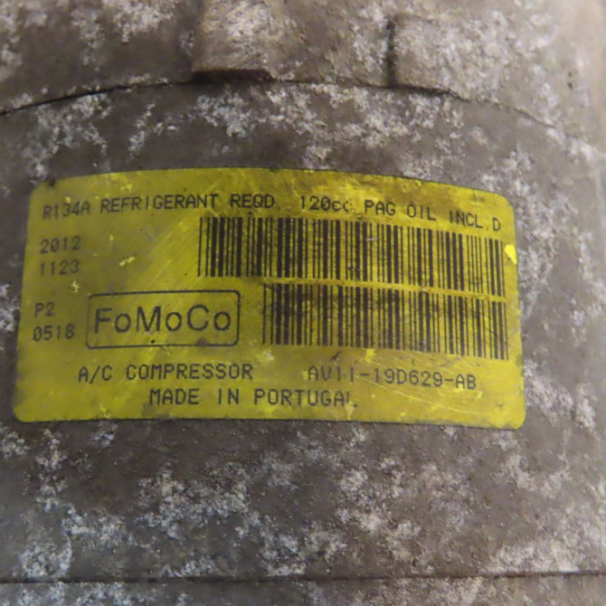 Compresseur air conditionne occasion FORD FIESTA VI Phase 2 11-2012->... 1.5 TDCI 95ch 2025777 3