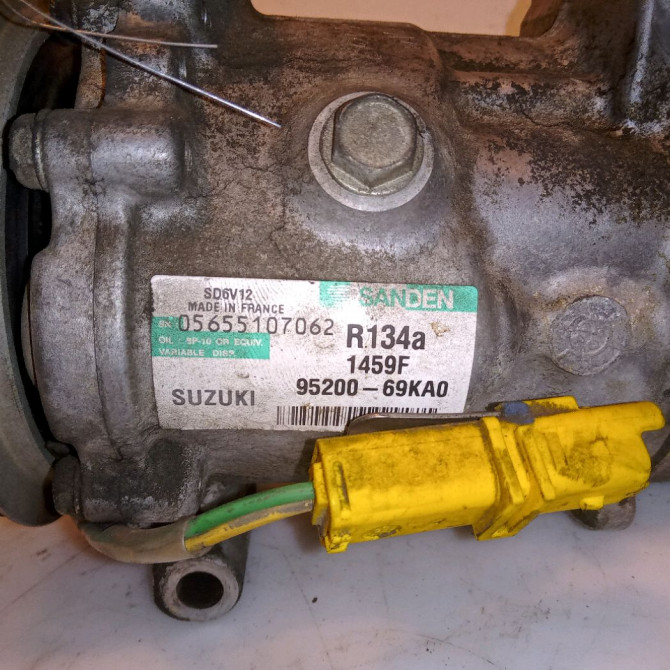 Compresseur air conditionne occasion SUZUKI SX4 I Phase 1 04-2006->03-2014 1.6 DDIS 90ch 9520069KA0 5