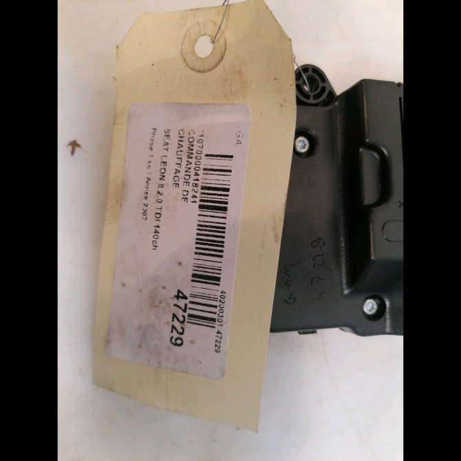 Commande de chauffage occasion SEAT LEON II Phase 1 09-2005->05-2009 2.0 TDI 140ch 3