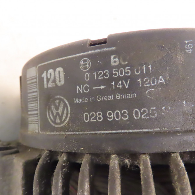 Alternateur occasion VOLKSWAGEN GOLF III Phase 1 01-1992->12-1997 1.9 TDI 90ch 30903023FX 4