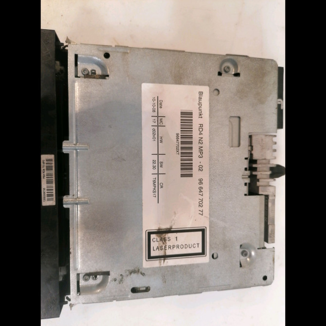 Autoradio occasion PEUGEOT 807 Phase 1 06-2002->12-2014 2.0 HDI 16v 136ch 6574Y7 2