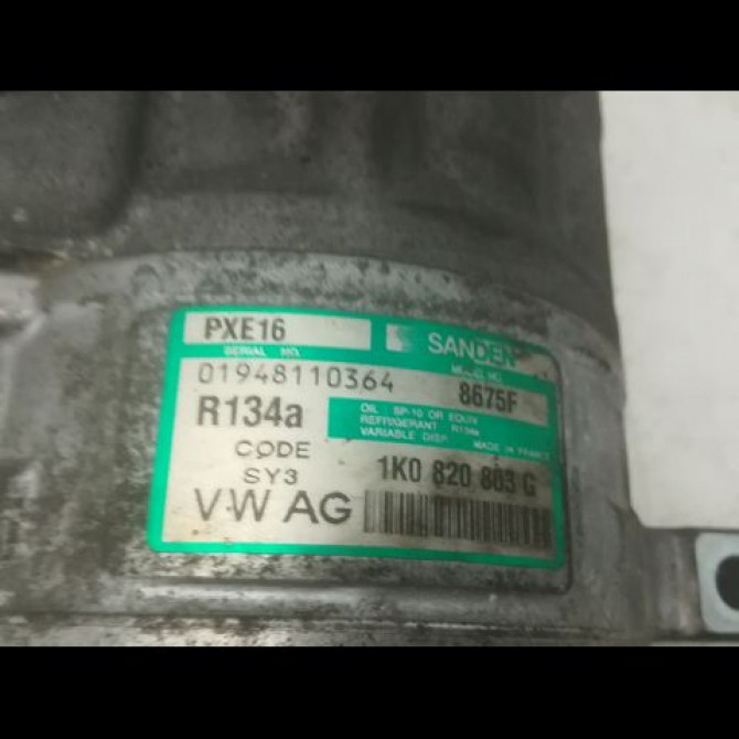 Compresseur air conditionne occasion VOLKSWAGEN TOURAN I Phase 1 03-2003->12-2006 1.9 TDI 100ch 4