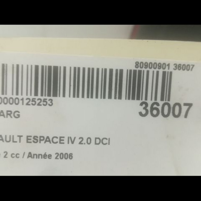 Feu arrière gauche occasion RENAULT ESPACE IV Phase 2 03-2006->07-2012 2.0 DCI 150ch 8200394722 3