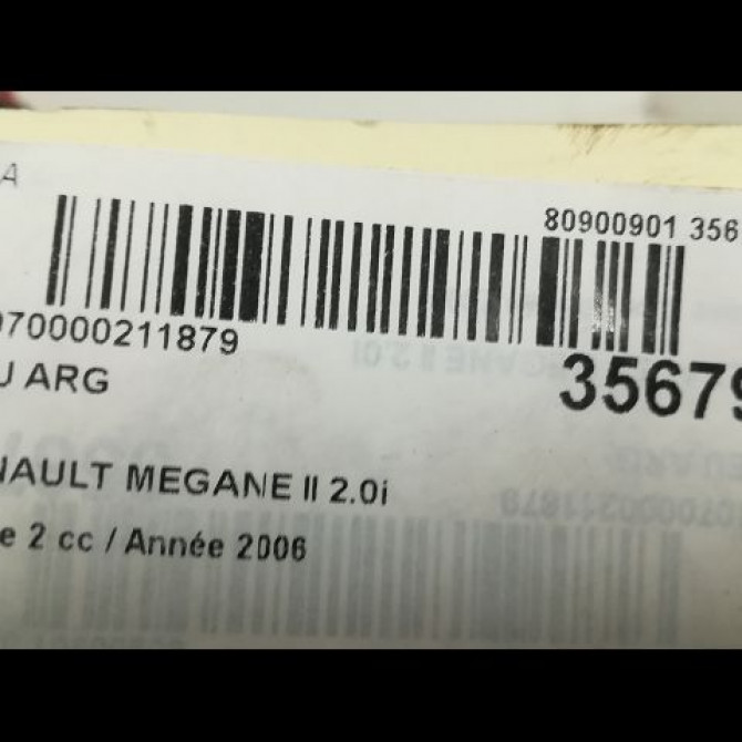 Feu arrière gauche occasion RENAULT MEGANE II Phase 2 01-2006->06-2009 2.0i 225ch 8200413214 3