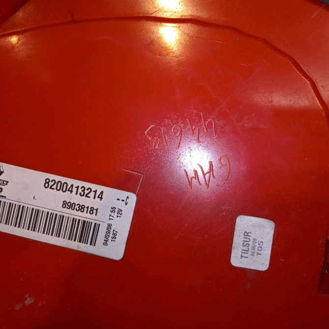 Feu arrière gauche occasion RENAULT MEGANE II Phase 2 01-2006->06-2009 1.5 DCI 85ch 8200413214 3