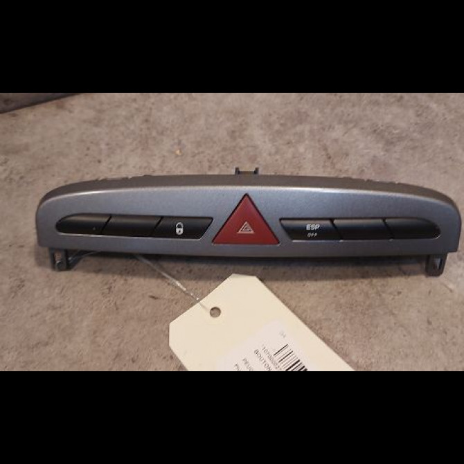 Bouton de warning occasion PEUGEOT 308 I Phase 1 09-2007->03-2011 1.6 HDI 16v 90ch 1