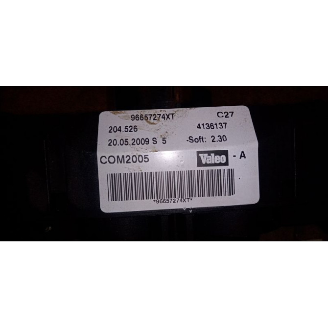 Bloc commodos occasion PEUGEOT 207 Phase 1 04-2006->06-2013 1.4 HDI 70ch 6242SJ 3