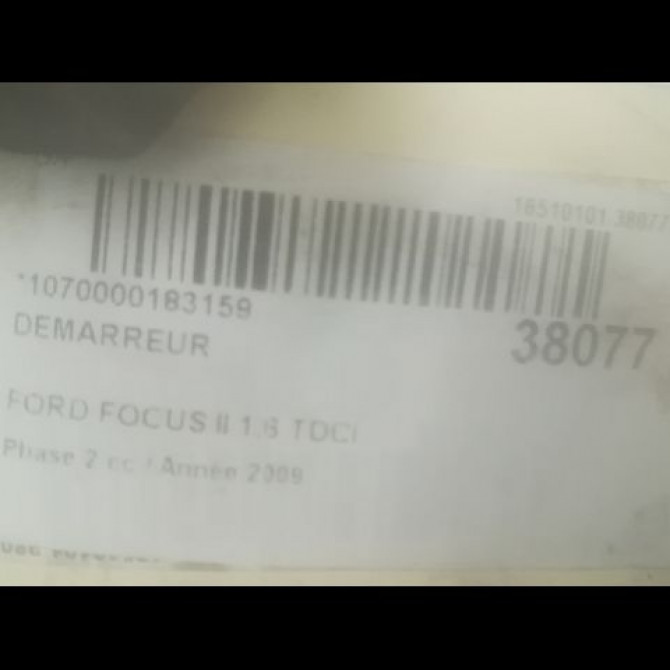 Démarreur occasion FORD FOCUS II Phase 2 01-2008->12-2010 1.6 TDCI 90ch 2109635 3