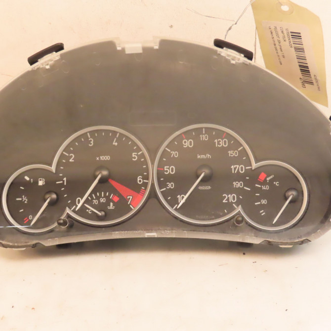 Compteur occasion PEUGEOT 206 206 phase 1 SW 2002-06-01->2006-12-31 1.6i 109ch 6106LT 1