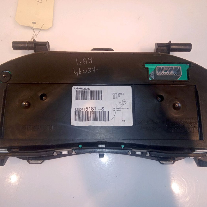 Compteur occasion RENAULT CLIO III Phase 1 09-2005->03-2009 1.2 TCE 16v 100ch 8201060305 2