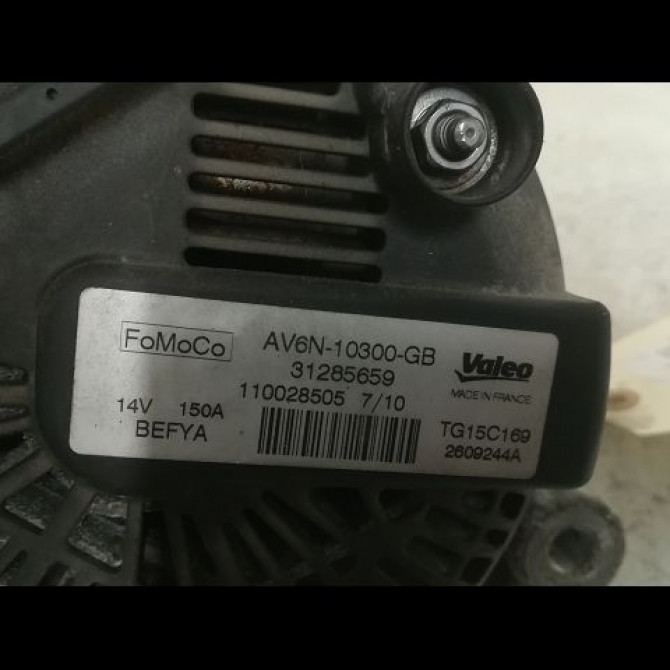 Alternateur occasion FORD FIESTA VI Phase 1 10-2008->11-2012 1.4 TDCI 68ch 2260730 3