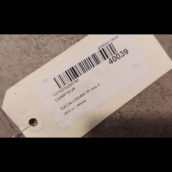Compteur occasion DACIA LOGAN I Phase 2 07-2008->12-2012 248100173R 4