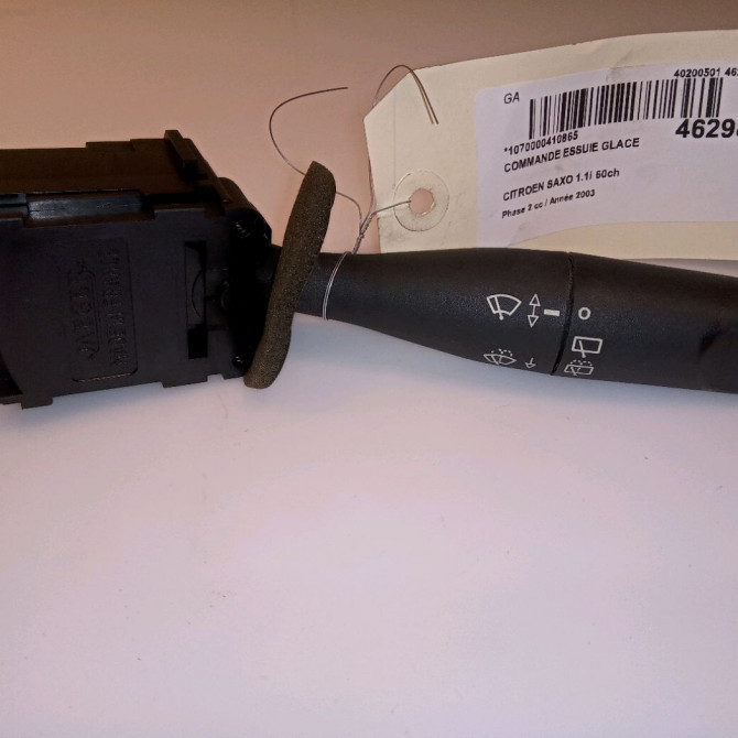 Commande essuie glace occasion CITROEN SAXO Phase 2 09-1999->12-2004 1.1i 60ch 6239G6 1