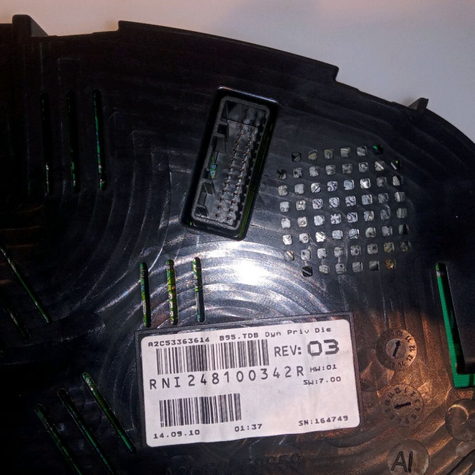 Compteur occasion RENAULT MEGANE III Phase 1 11-2008->01-2012 1.5 DCI 110ch 248100342R 3