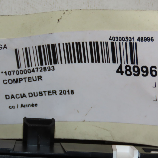 Compteur occasion DACIA DUSTER 248092643R 3