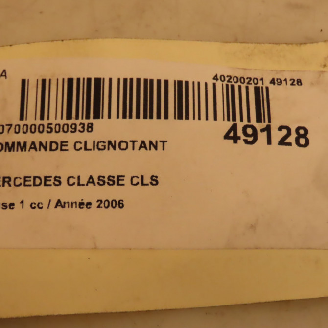 Commande clignotant occasion MERCEDES CLASSE CLS Phase 1 04-1995->04-1999 320 CDI 224ch 21954501049116 4