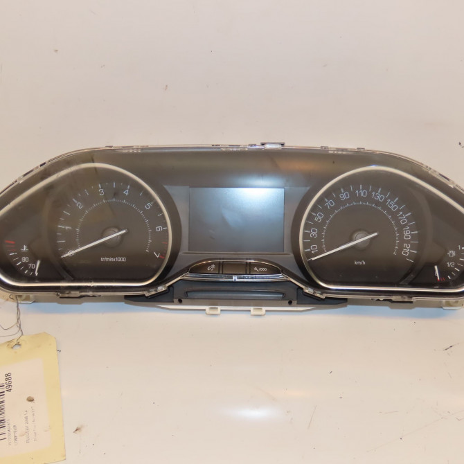 Compteur occasion PEUGEOT 2008 Phase 1 01-2013->... 1.2i PURETECH 110ch 9822633180 1