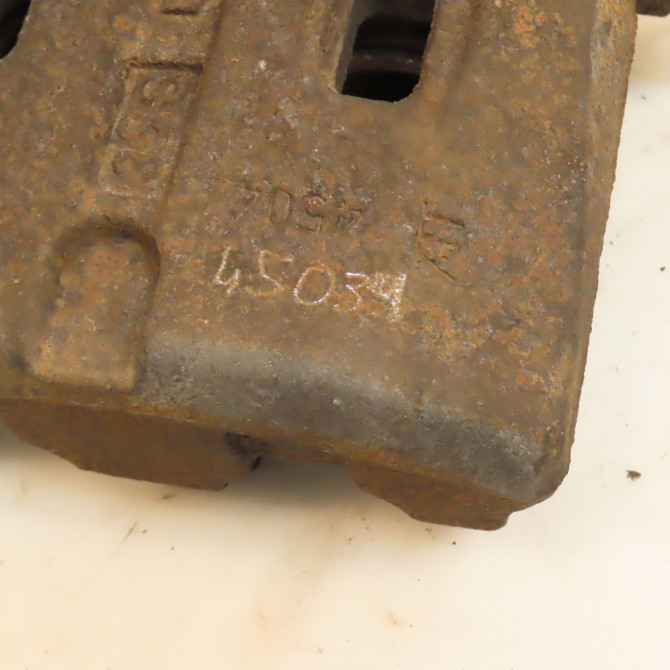 Etrier de frein avant gauche occasion NISSAN X-TRAIL I Phase 2 01-2004->11-2007 2.2 DCI 410118H30A 3