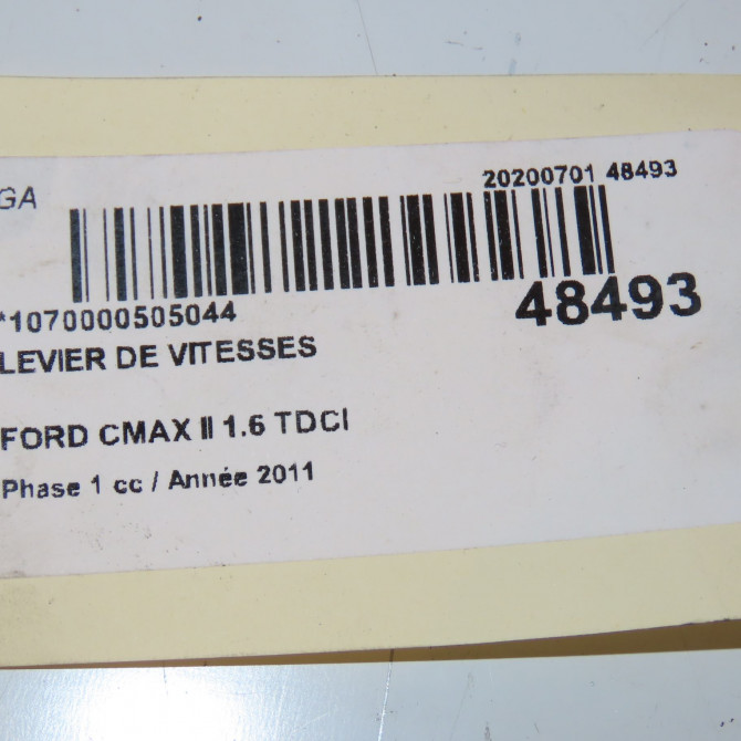 Levier de vitesses occasion FORD CMAX II Phase 1 09-2010->09-2015 1.6 TDCI 115ch 1788830 4