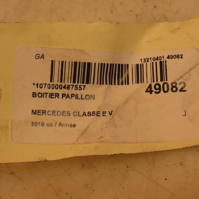 Boitier papillon occasion MERCEDES CLASSE E V Phase 1 02-2016->... 6540900070 4