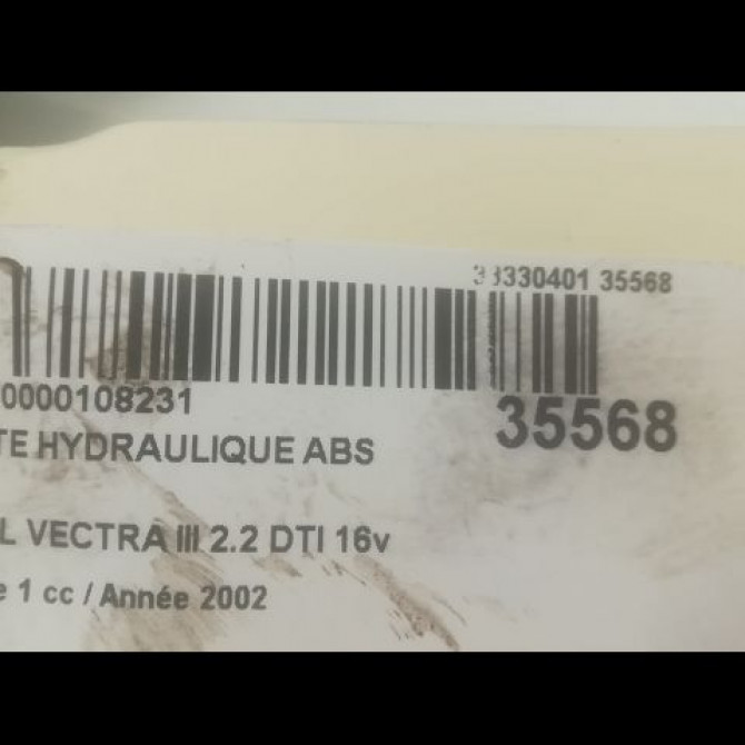 Unité hydraulique ABS occasion OPEL VECTRA III Phase 1 06-2002->10-2005 2.2 DTI 16v 125ch 93170629 3