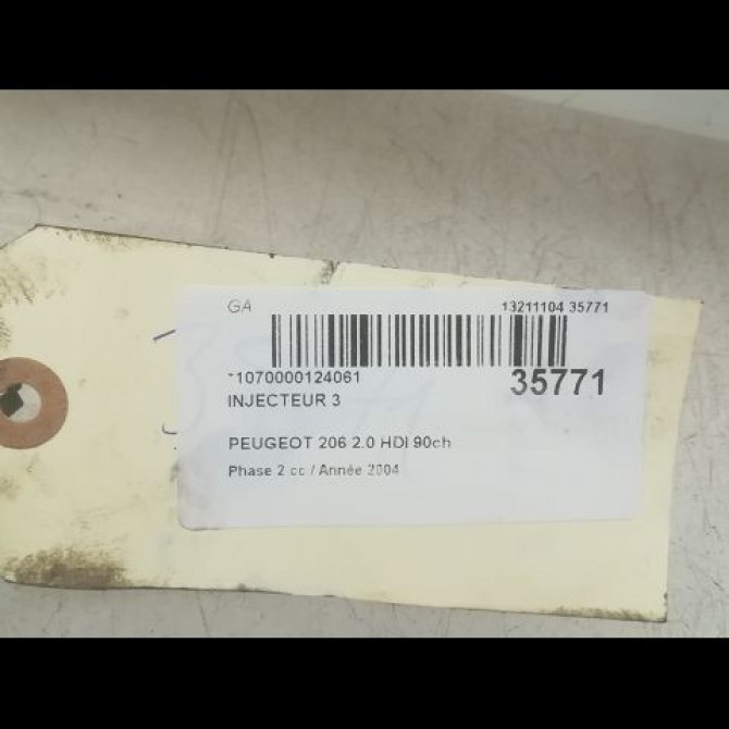 occasion PEUGEOT 206 Phase 2 02-2003->02-2009 2.0 HDI 90ch 3