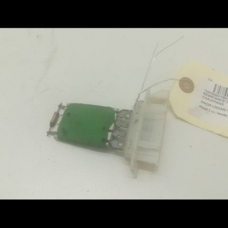 Resistance de chauffage occasion DACIA LOGAN I Phase 2 07-2008->12-2012 1.5 DCI 90ch 7701060003