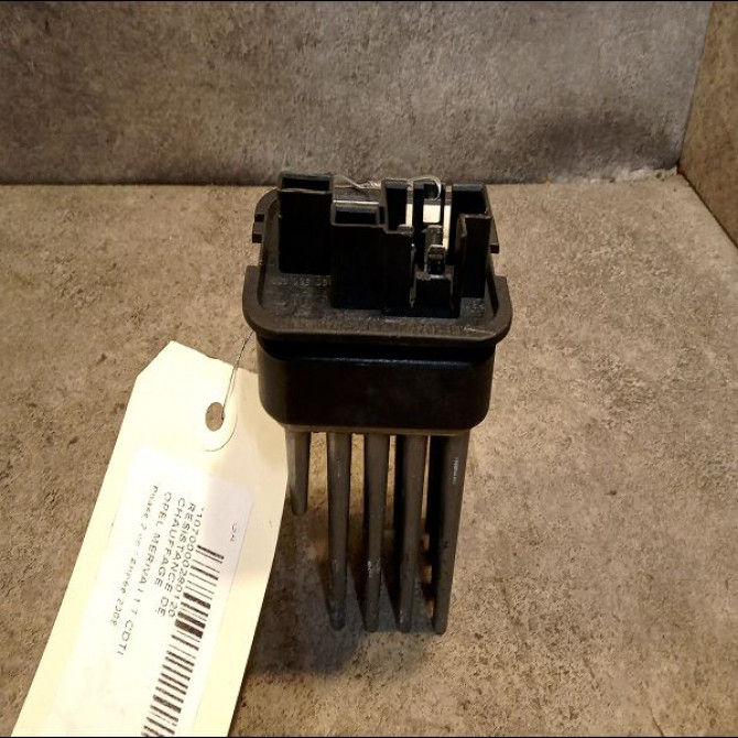 Resistance de chauffage occasion OPEL MERIVA I Phase 2 01-2006->09-2010 1.7 CDTI 100ch 93188103 1