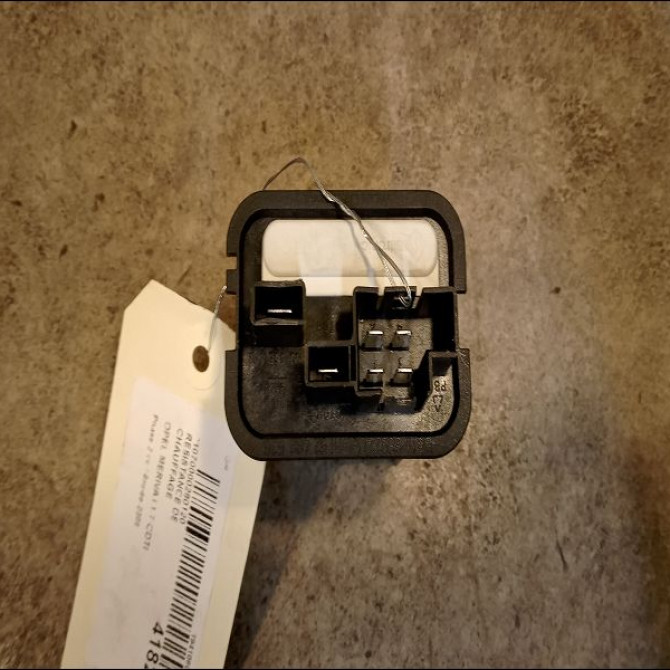 Resistance de chauffage occasion OPEL MERIVA I Phase 2 01-2006->09-2010 1.7 CDTI 100ch 93188103 2