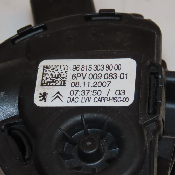 Potentiometre accelerateur occasion PEUGEOT 308 I Phase 1 09-2007->03-2011 1.6 VTI 16v 120ch 2