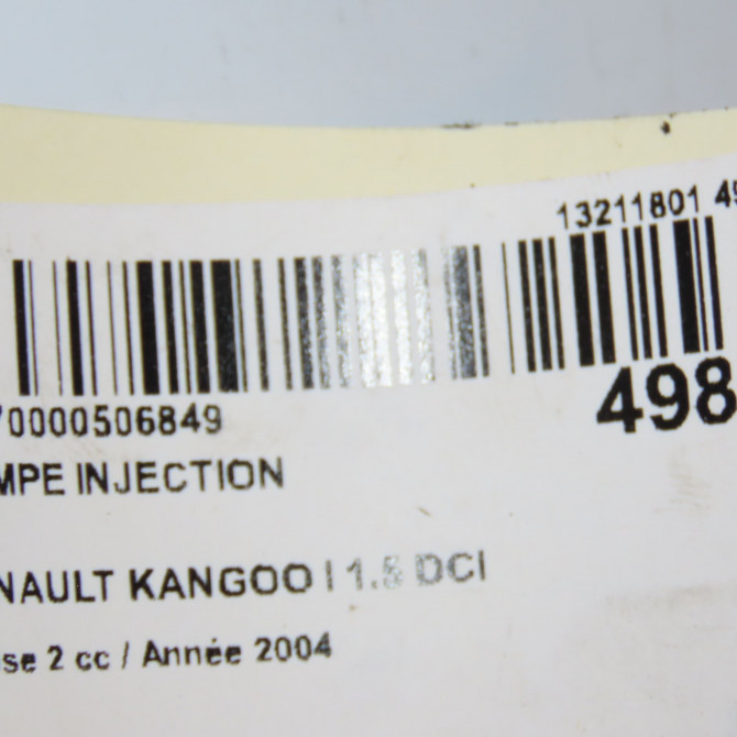 Rampe injection occasion RENAULT KANGOO I Phase 2 03-2003->06-2010 1.5 DCI 80ch 8200584032 3