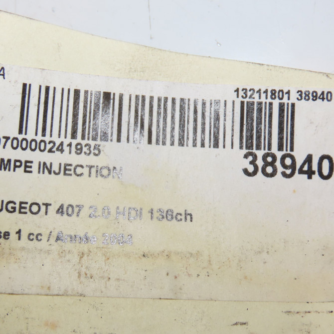 Rampe injection occasion PEUGEOT 407 Phase 1 04-2004->07-2008 2.0 HDI 136ch 1570F9 3
