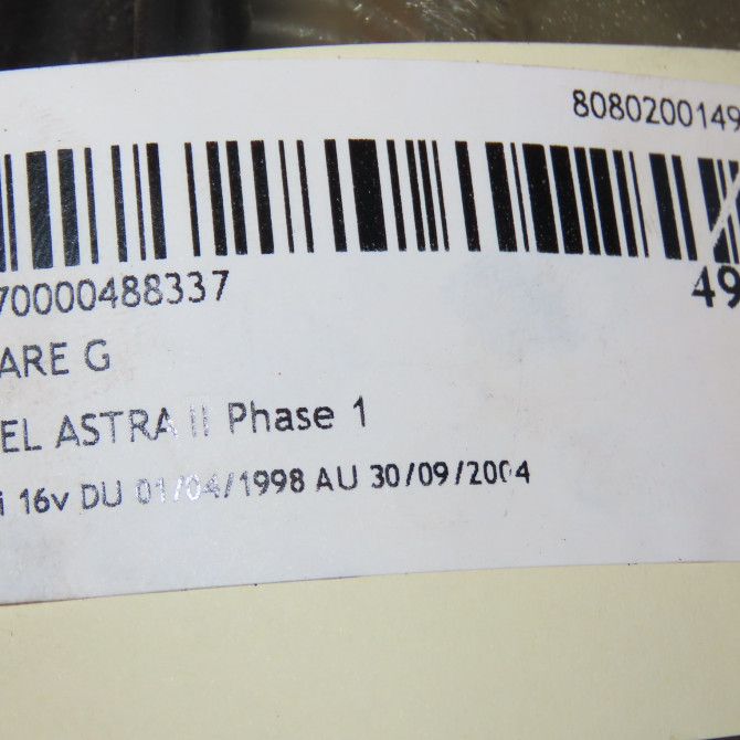 Phare gauche occasion OPEL ASTRA II Phase 1 04-1998->09-2004 1.8i 16v 9199903 4
