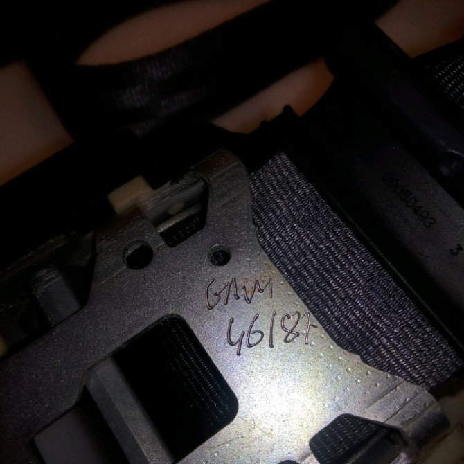 Ceinture arrière gauche occasion RENAULT CLIO CAMPUS II Phase 1 07-2006->07-2009 1.5 DCI 65ch 8200281410 3