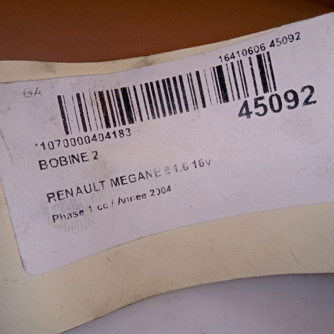 occasion RENAULT MEGANE II Phase 1 09-2003->12-2005 1.6 16v 224332597R 4