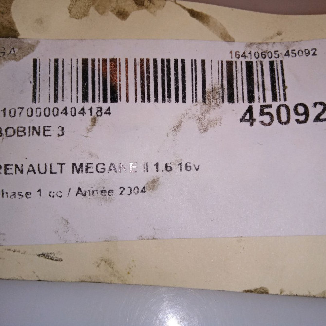 occasion RENAULT MEGANE II Phase 1 09-2003->12-2005 1.6 16v 224332597R 4