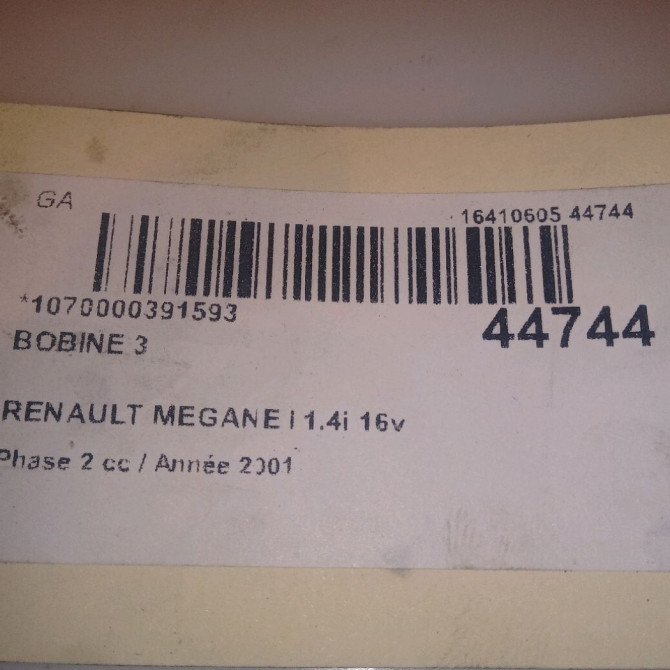 occasion RENAULT MEGANE I Phase 2 03-1999->06-2003 1.4i 16v 224332597R 5