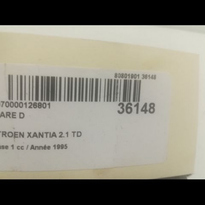 Phare droit occasion CITROEN XANTIA Phase 1 03-1993->06-1998 2.1 TD 95667948 3