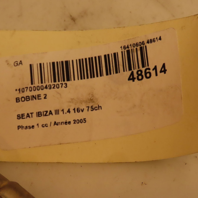 occasion SEAT IBIZA III Phase 1 03-2002->03-2006 1.4 16v 75ch 36905715H 3