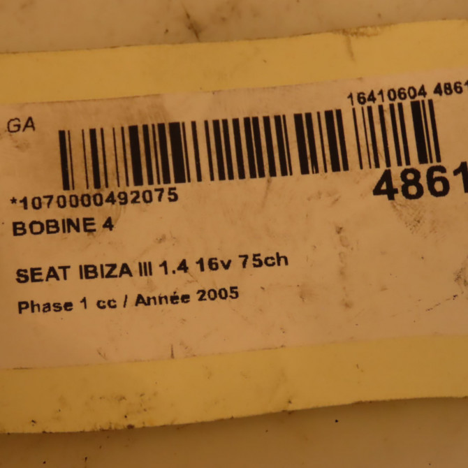 occasion SEAT IBIZA III Phase 1 03-2002->03-2006 1.4 16v 75ch 36905715H 3